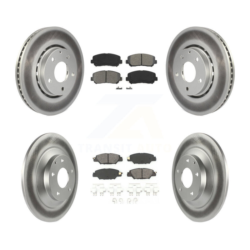 Transit Auto KGS-101739 Disc Brake Kit for 2016-2024 Mazda CX-5 - Front and Rear