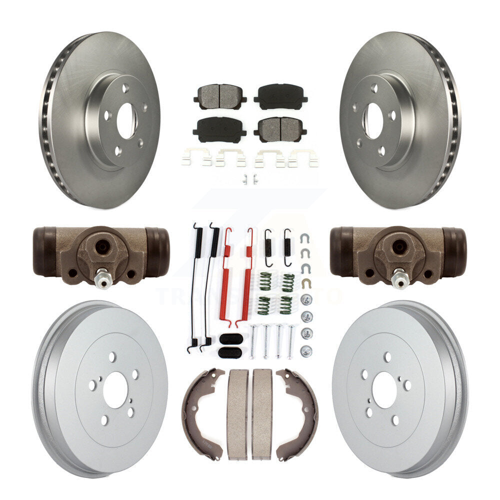 Transit Auto KGS-101742 Disc Brake Kit for 2003-2007 Pontiac Vibe, Toyota Matrix - Front and Rear