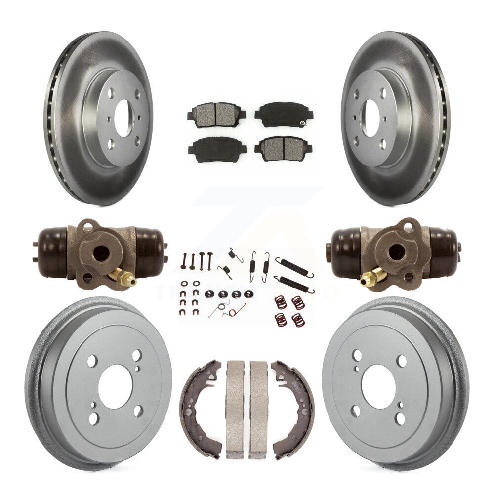 Transit Auto KGS-101743 Disc Brake Kit for 2001-2005 Toyota Echo - Front and Rear