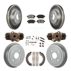 Transit Auto KGS-101743 Disc Brake Kit for 2001-2005 Toyota Echo - Front and Rear