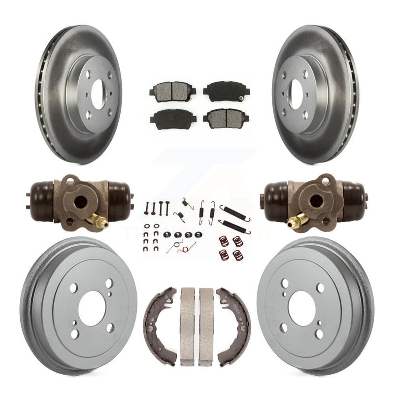 Transit Auto KGS-101743 Disc Brake Kit for 2001-2005 Toyota Echo - Front and Rear