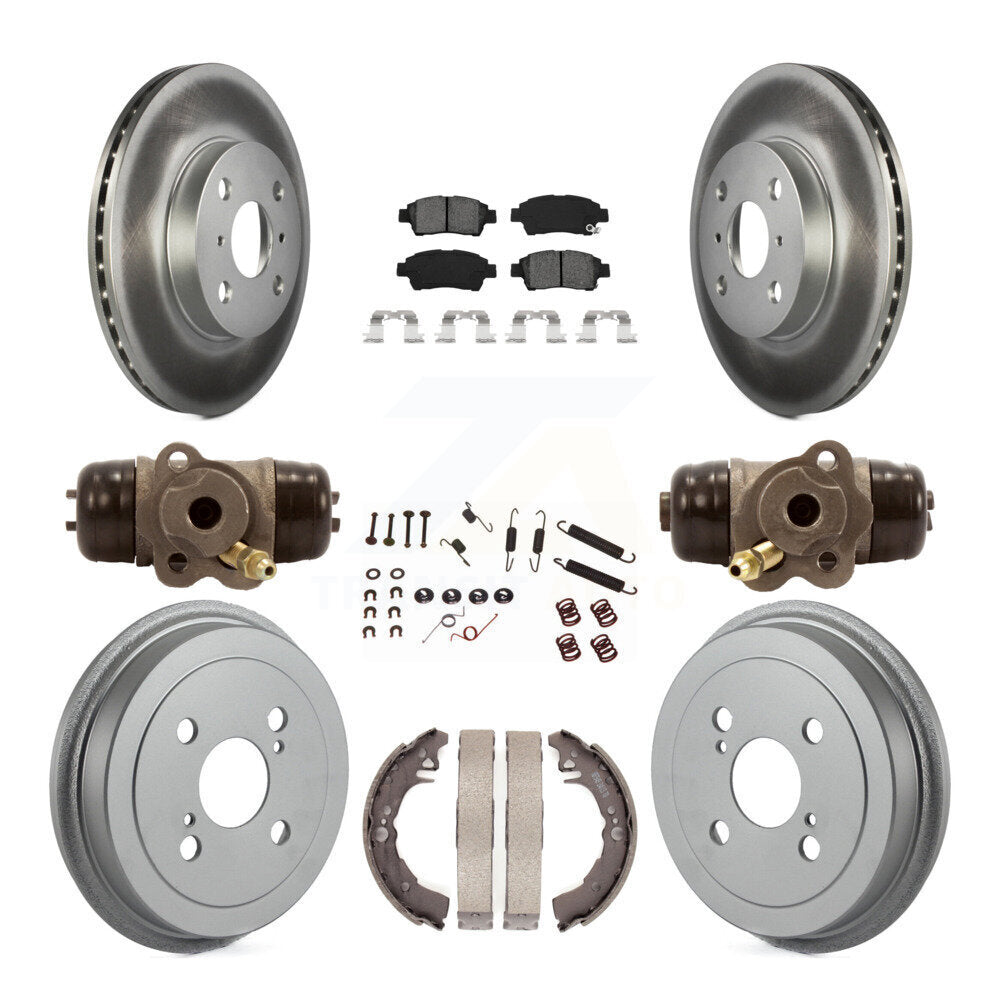 Transit Auto KGS-101744 Disc Brake Kit for 2000 Toyota Echo - Front and Rear