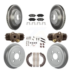 Transit Auto KGS-101744 Disc Brake Kit for 2000 Toyota Echo - Front and Rear