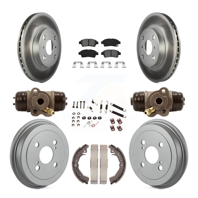 Transit Auto KGS-101744 Disc Brake Kit for 2000 Toyota Echo - Front and Rear