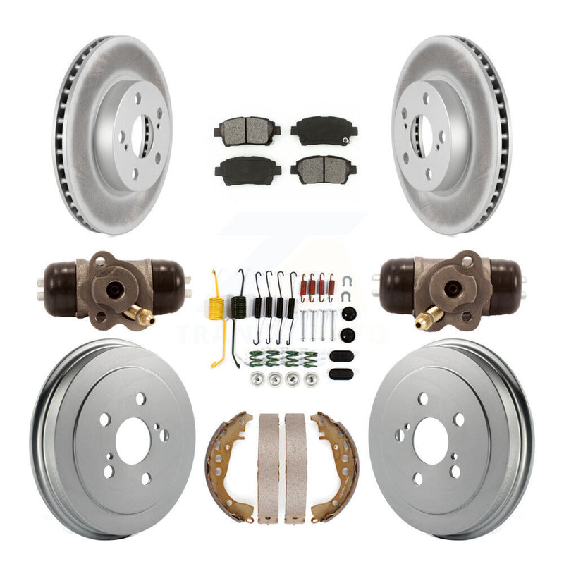Transit Auto KGS-101746 Disc Brake Kit for 2004-2007 Toyota Prius - Front and Rear