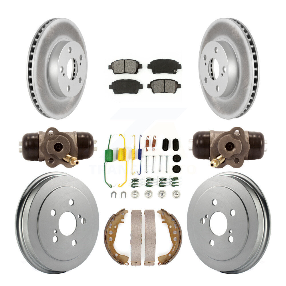 Transit Auto KGS-101747 Disc Brake Kit for 2008 Toyota Prius - Front and Rear