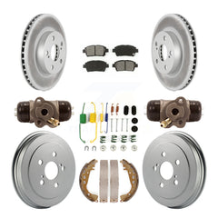 Transit Auto KGS-101747 Disc Brake Kit for 2008 Toyota Prius - Front and Rear
