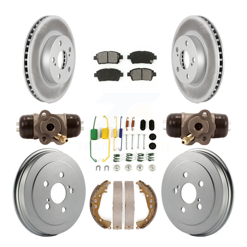 Transit Auto KGS-101747 Disc Brake Kit for 2008 Toyota Prius - Front and Rear
