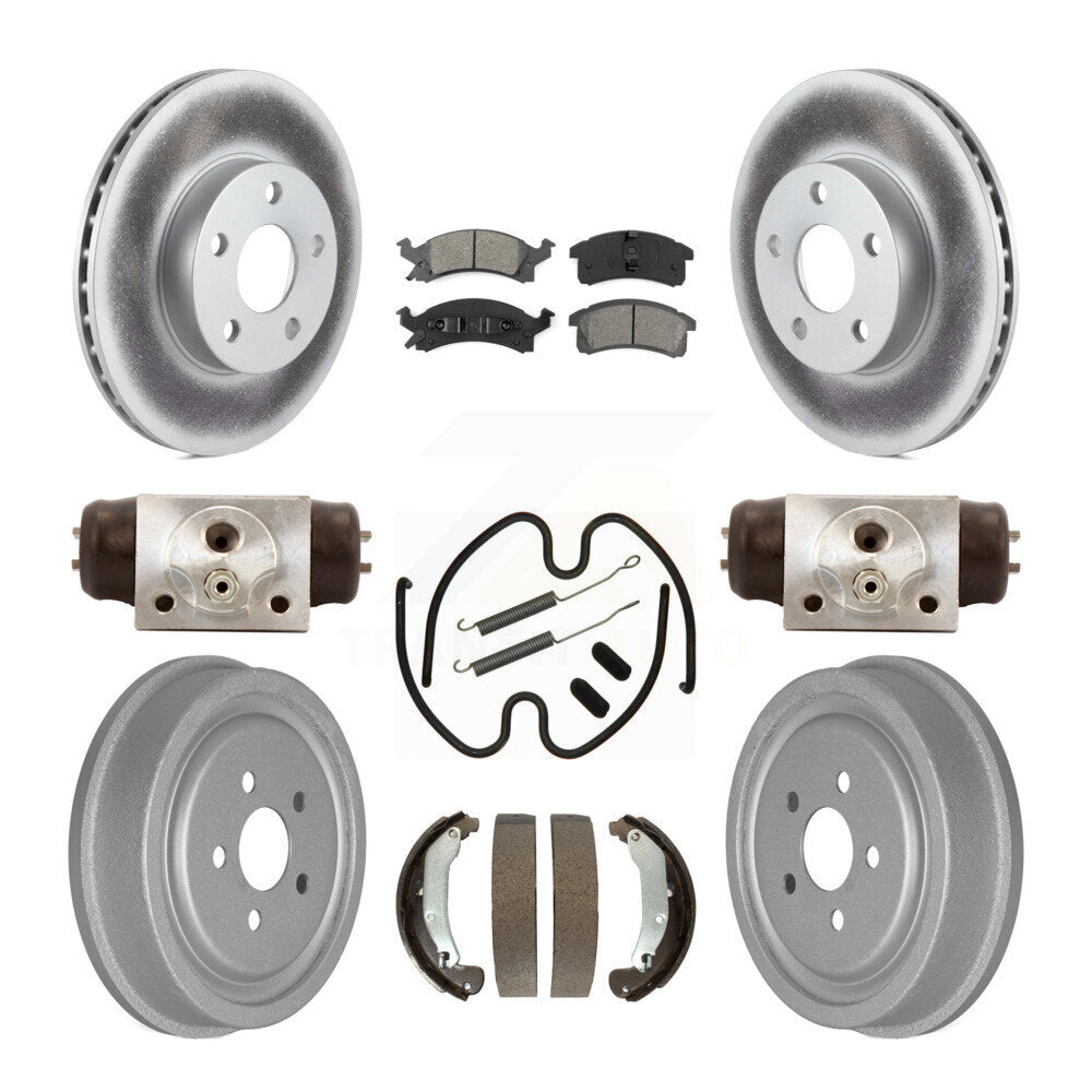 Transit Auto KGS-101749 Disc Brake Kit for 2003-2005 Chevrolet Cavalier, Pontiac Sunfire - Front and Rear
