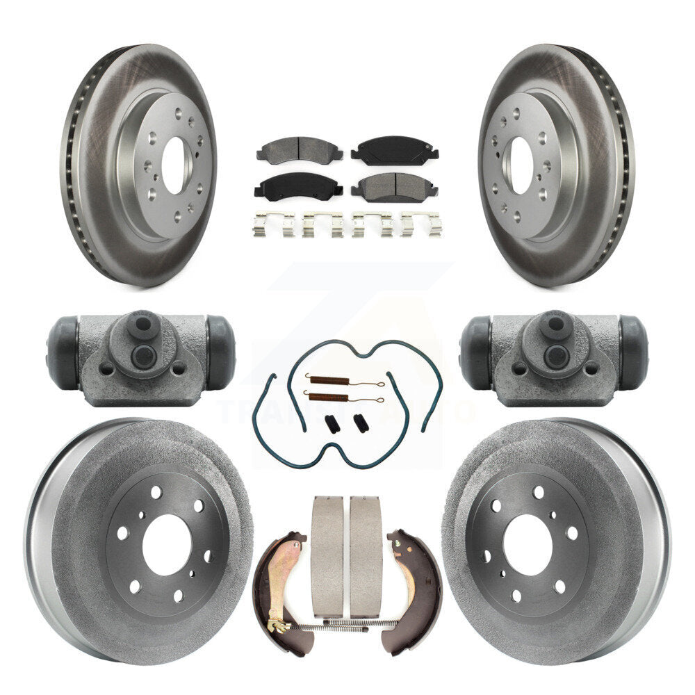Transit Auto KGS-101750 Disc Brake Kit for 2009 Chevrolet Silverado 1500, GMC Sierra 1500 - Front and Rear