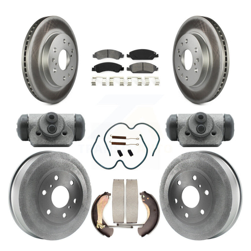 Transit Auto KGS-101750 Disc Brake Kit for 2009 Chevrolet Silverado 1500, GMC Sierra 1500 - Front and Rear