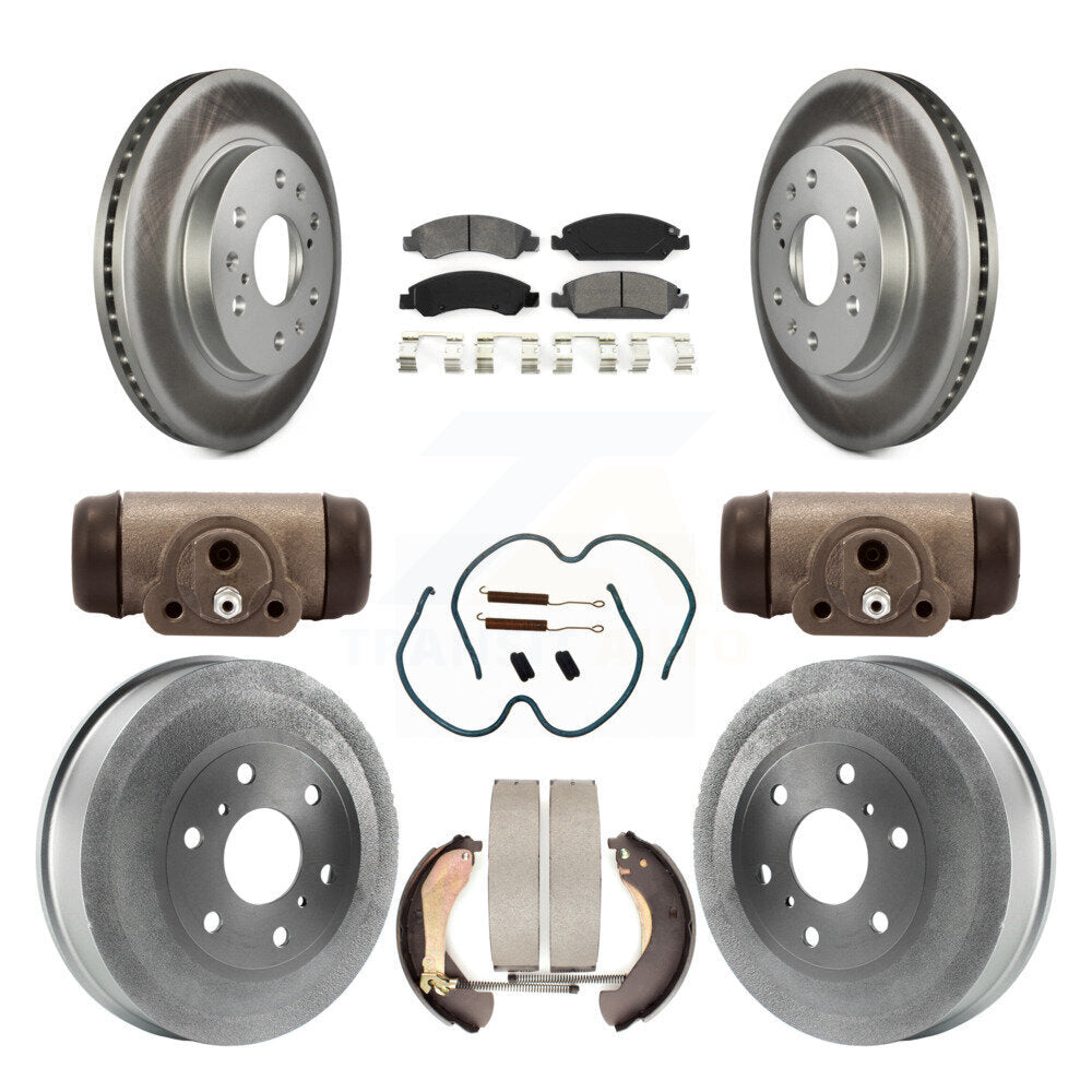 Transit Auto KGS-101751 Disc Brake Kit for 2009 Chevrolet Silverado 1500, GMC Sierra 1500 - Front and Rear