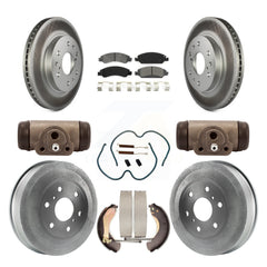 Transit Auto KGS-101751 Disc Brake Kit for 2009 Chevrolet Silverado 1500, GMC Sierra 1500 - Front and Rear