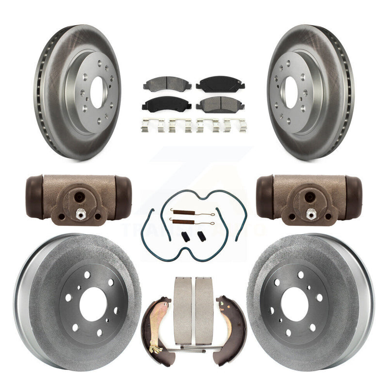 Transit Auto KGS-101751 Disc Brake Kit for 2009 Chevrolet Silverado 1500, GMC Sierra 1500 - Front and Rear