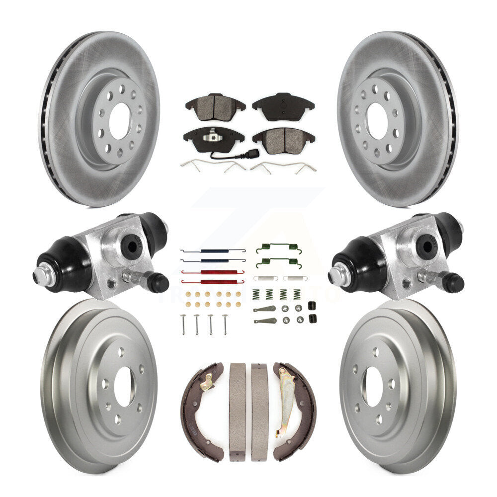 Transit Auto KGS-101759 Disc Brake Kit for 2011-2012 Volkswagen Jetta - Front and Rear