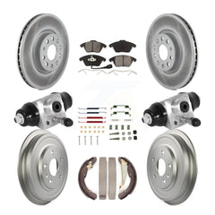 Transit Auto KGS-101759 Disc Brake Kit for 2011-2012 Volkswagen Jetta - Front and Rear