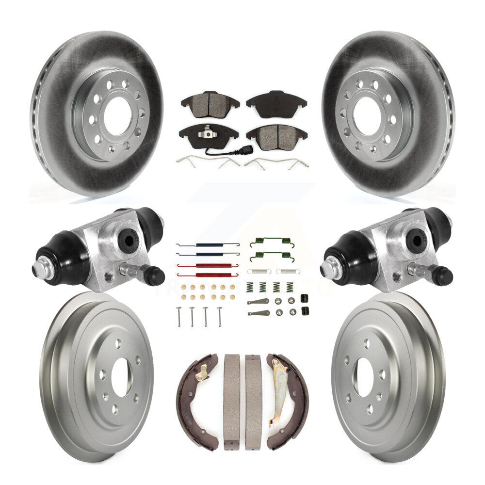 Transit Auto KGS-101761 Disc Brake Kit for 2011-2012 Volkswagen Jetta - Front and Rear