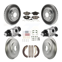 Transit Auto KGS-101761 Disc Brake Kit for 2011-2012 Volkswagen Jetta - Front and Rear