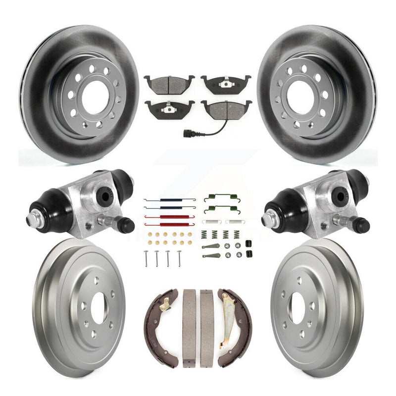 Transit Auto KGS-101762 Disc Brake Kit for 2011-2012 Volkswagen Jetta - Front and Rear