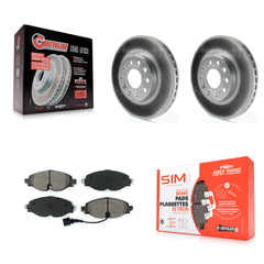 Transit Auto KGS-101767 Disc Brake Kit for 2015-2025 Volkswagen Jetta, Volkswagen Taos and More - Front