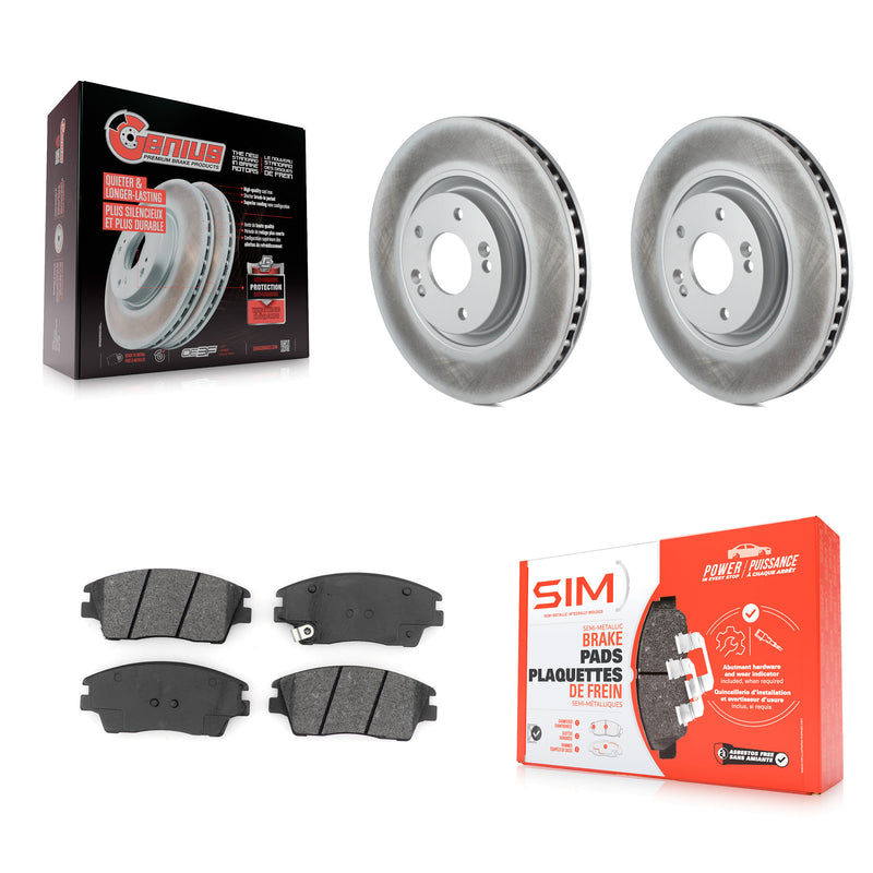 Transit Auto KGS-101768 Disc Brake Kit for 2017-2022 Kia Sportage - Front