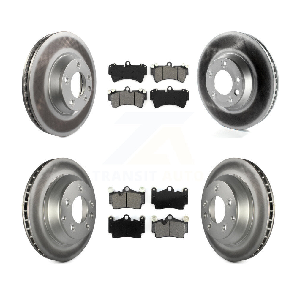 Transit Auto KGS-101775 Disc Brake Kit for 2004-2015 Audi Q7, Volkswagen Touareg - Front and Rear