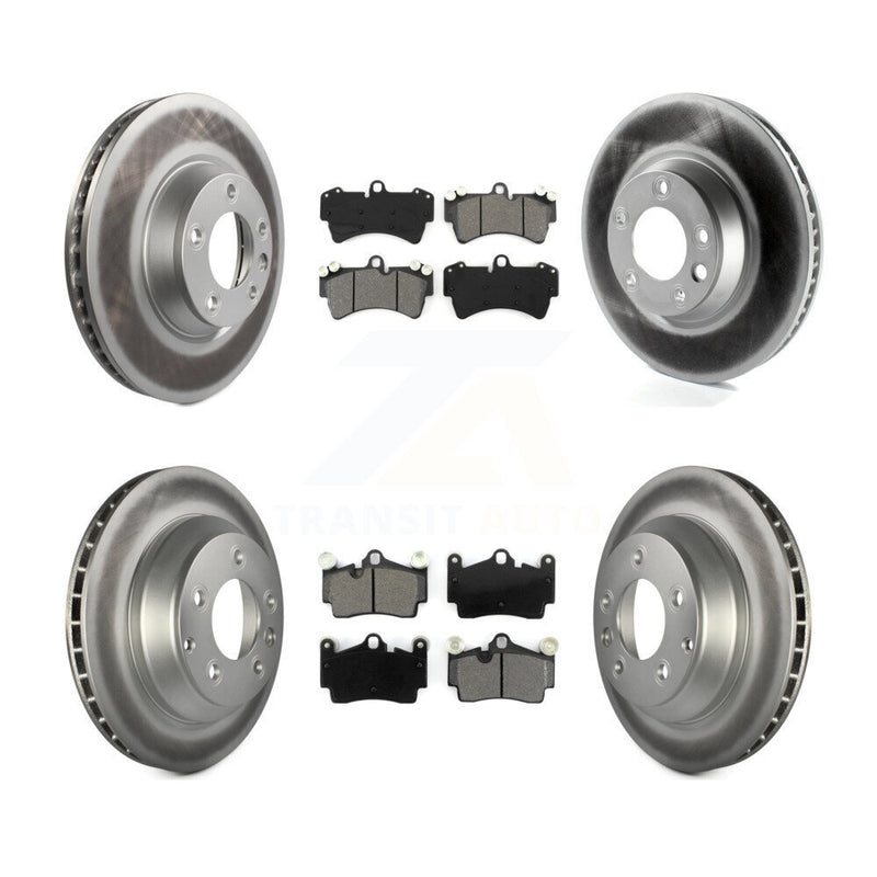 Transit Auto KGS-101775 Disc Brake Kit for 2004-2015 Audi Q7, Volkswagen Touareg - Front and Rear
