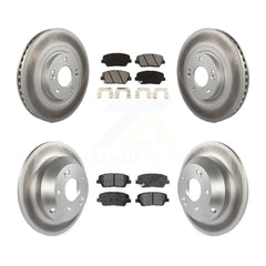 Transit Auto KGS-101778 Disc Brake Kit for 2014-2015 Kia Sorento - Front and Rear