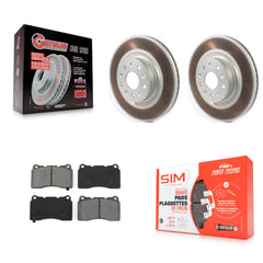 Transit Auto KGS-101782 Disc Brake Kit for 2015-2020 Cadillac CT6, Cadillac CTS - Front