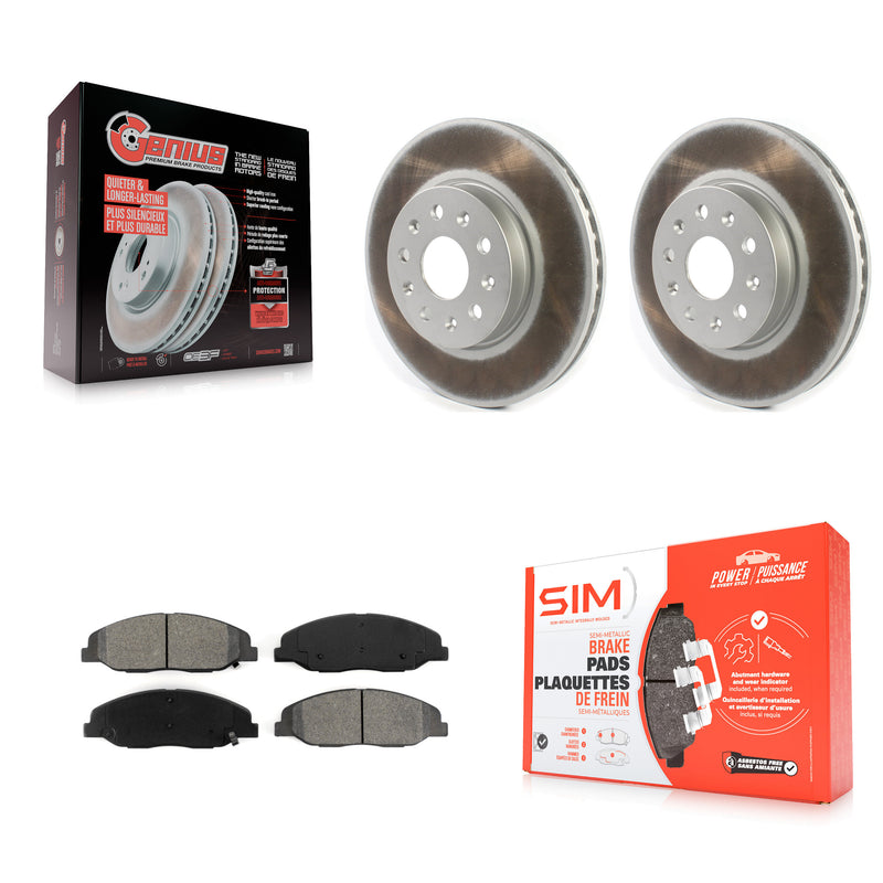 Transit Auto KGS-101785 Disc Brake Kit for 2014 Cadillac CTS - Front