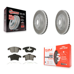 Transit Auto KGS-101786 Disc Brake Kit for 2019-2020 Ford Police Responder Hybrid, Ford SSV Plug-In Hybrid - Front