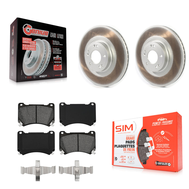 Transit Auto KGS-101795 Disc Brake Kit for 2009-2014 Hyundai Genesis - Front