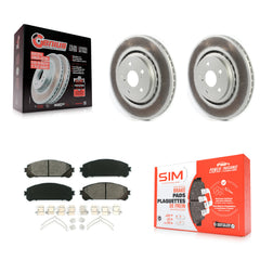 Transit Auto KGS-101803 Disc Brake Kit for 2016-2023 Toyota Crown, Lexus NX250 and More - Front