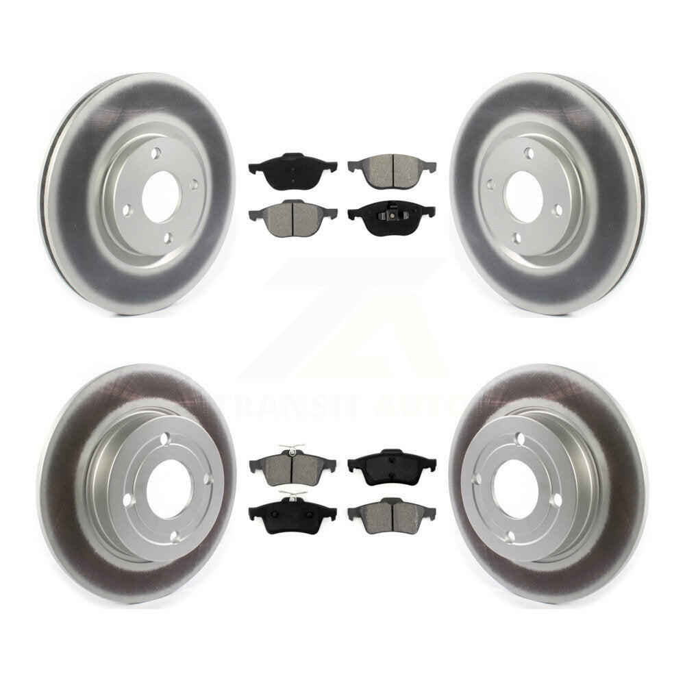 Transit Auto KGS-101819 Disc Brake Kit for 2018-2021 Ford EcoSport - Front and Rear