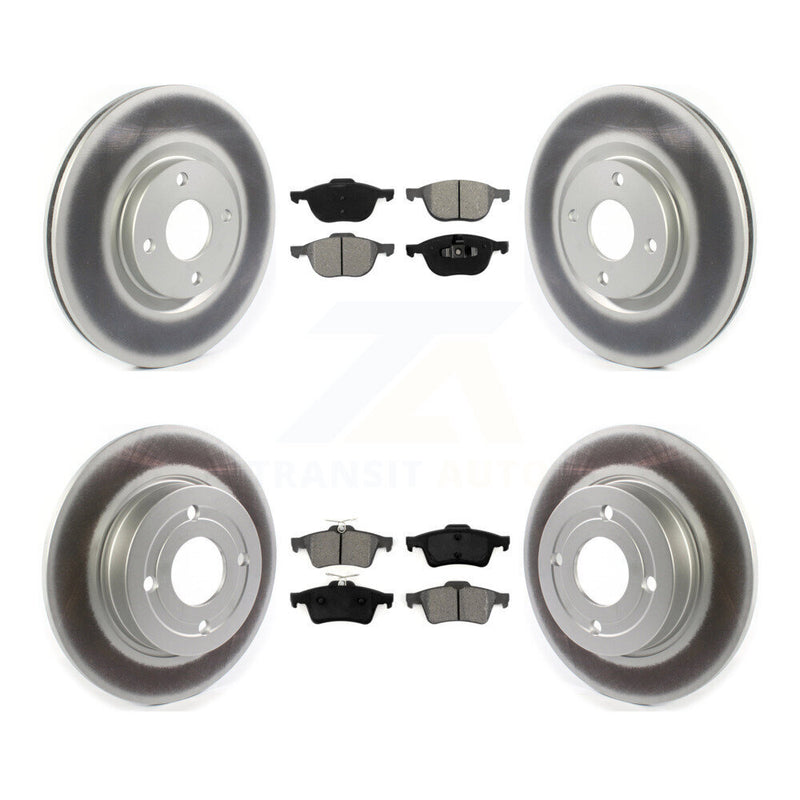 Transit Auto KGS-101819 Disc Brake Kit for 2018-2021 Ford EcoSport - Front and Rear