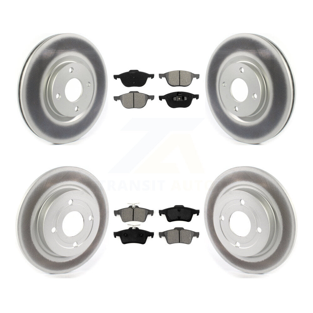 Transit Auto KGS-101820 Disc Brake Kit for 2018-2022 Ford EcoSport - Front and Rear