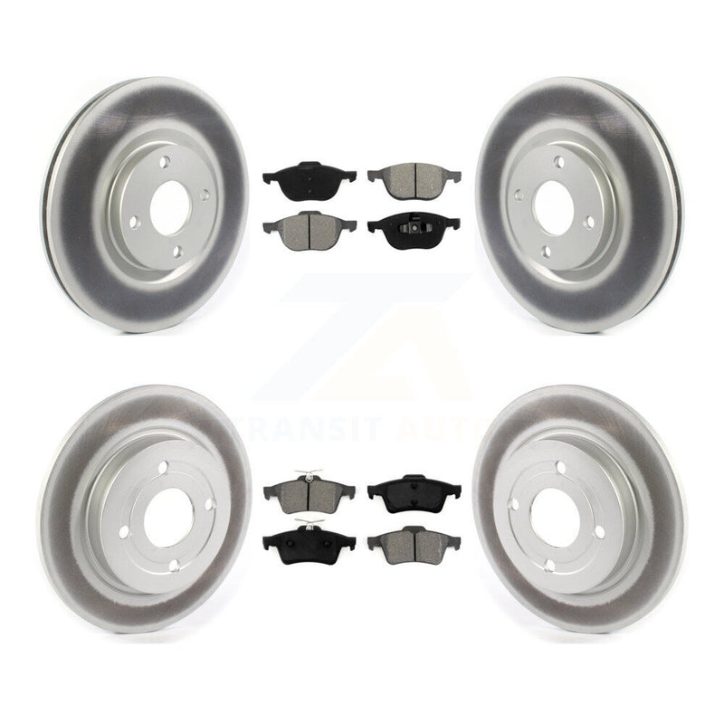 Transit Auto KGS-101820 Disc Brake Kit for 2018-2022 Ford EcoSport - Front and Rear