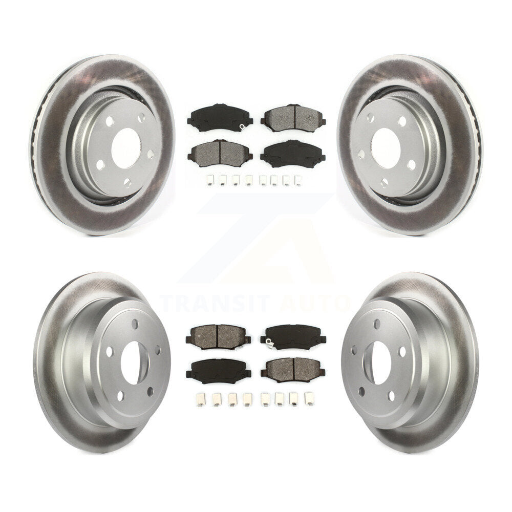 Transit Auto KGS-101821 Disc Brake Kit for 2013-2017 Jeep Wrangler - Front and Rear