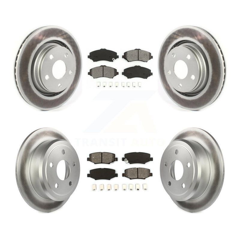 Transit Auto KGS-101821 Disc Brake Kit for 2013-2017 Jeep Wrangler - Front and Rear
