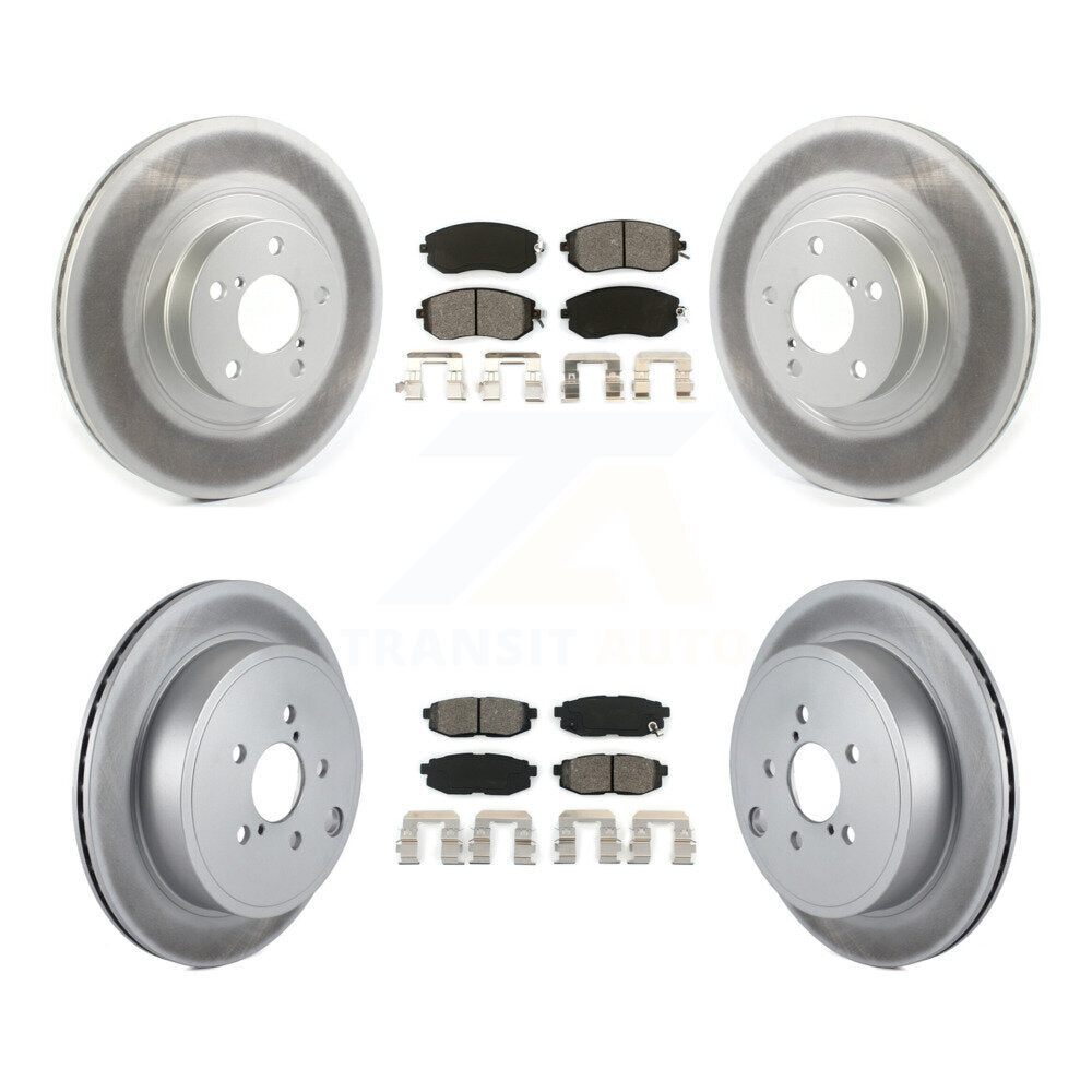 Transit Auto KGS-101829 Disc Brake Kit for 2017-2023 Subaru BRZ, Toyota GR86, Toyota 86 - Front and Rear