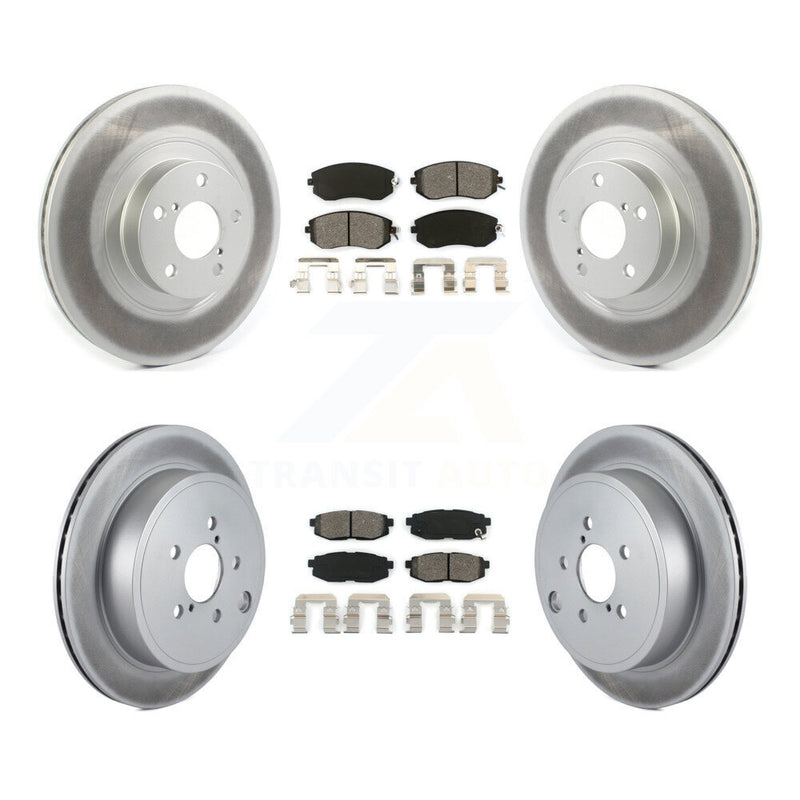 Transit Auto KGS-101829 Disc Brake Kit for 2017-2023 Subaru BRZ, Toyota GR86, Toyota 86 - Front and Rear