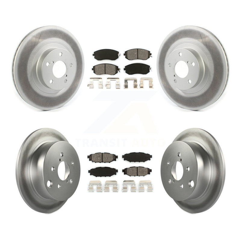 Transit Auto KGS-101830 Disc Brake Kit for 2013-2018 Subaru Crosstrek, Subaru Forester, Subaru XV Crosstrek - Front and Rear