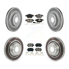 Transit Auto KGS-101834 Disc Brake Kit for 2009-2010 Volkswagen Passat CC - Front and Rear