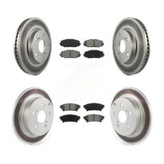 Transit Auto KGS-101835 Disc Brake Kit for 2012-2018 Toyota Prius V - Front and Rear