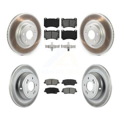 Transit Auto KGS-101838 Disc Brake Kit for 2009-2010 Hyundai Genesis - Front and Rear