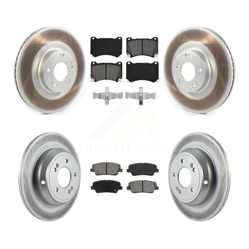 Transit Auto KGS-101838 Disc Brake Kit for 2009-2010 Hyundai Genesis - Front and Rear