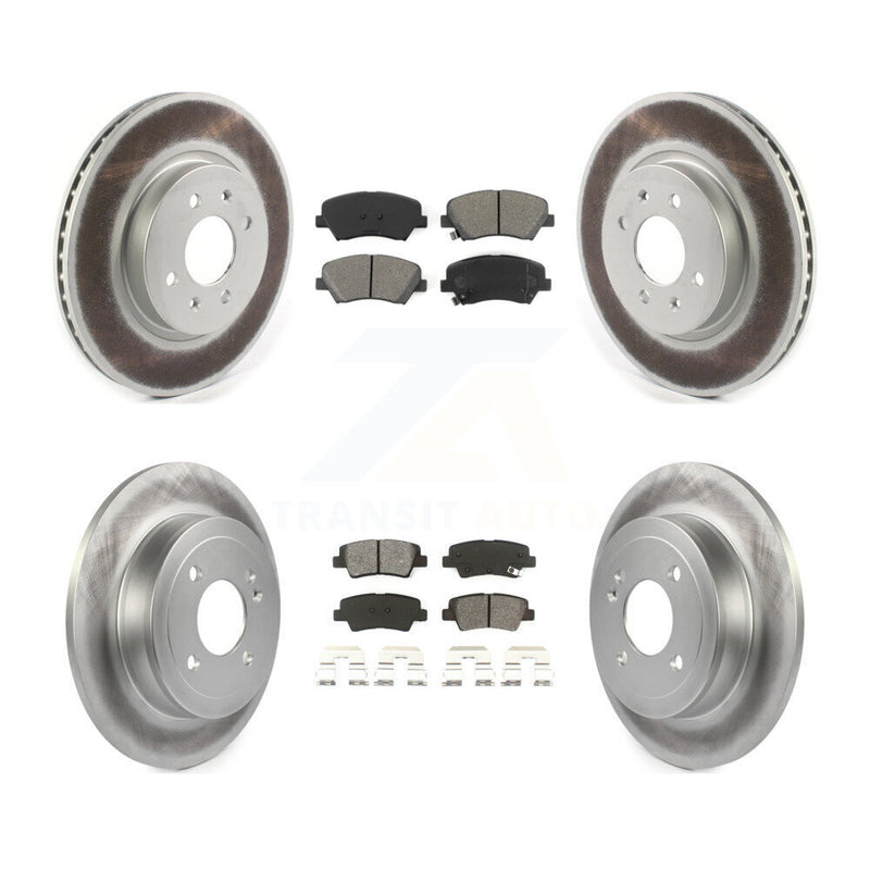 Transit Auto KGS-101842 Disc Brake Kit for 2012-2017 Kia Rio - Front and Rear