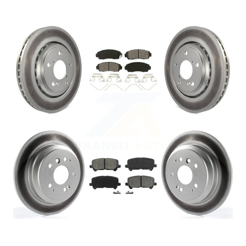 Transit Auto KGS-101844 Disc Brake Kit for 2019-2024 Honda Passport - Front and Rear