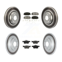 Transit Auto KGS-101850 Disc Brake Kit for 2017-2020 Honda Civic - Front and Rear