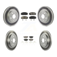Transit Auto KGS-101852 Disc Brake Kit for 2016-2022 Toyota Corolla, Toyota Prius AWD-e and More - Front and Rear